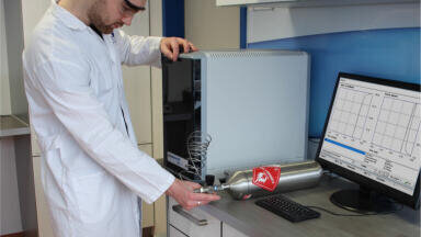 ppm water in LPG and gas using Karl Fischer titration