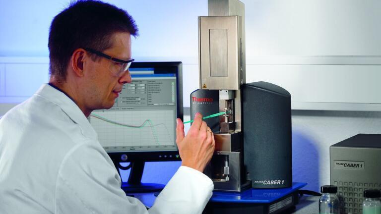Extensional Properties of Fluids can now be Quantified Using Normal Force Measurement