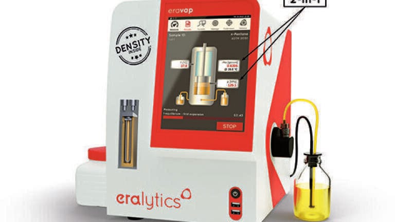 Industry leading vapour pressure analyser now includes unique, ultra-light ASTM density meter