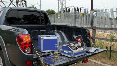 On site ppm water determinations using Aquamax KF