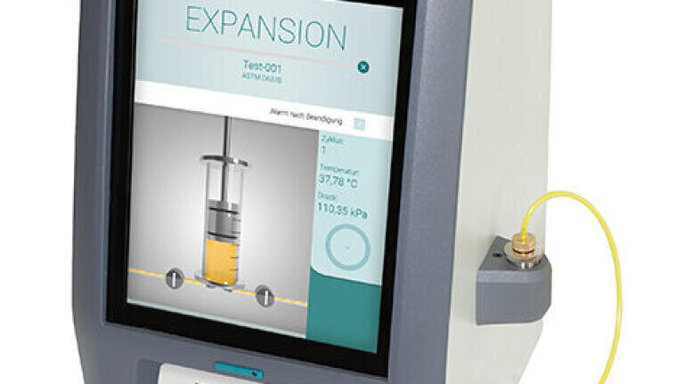 Trend-Setting Instrument for Vapor Pressure Testing