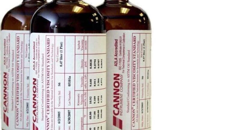 Certified Viscosity Oils