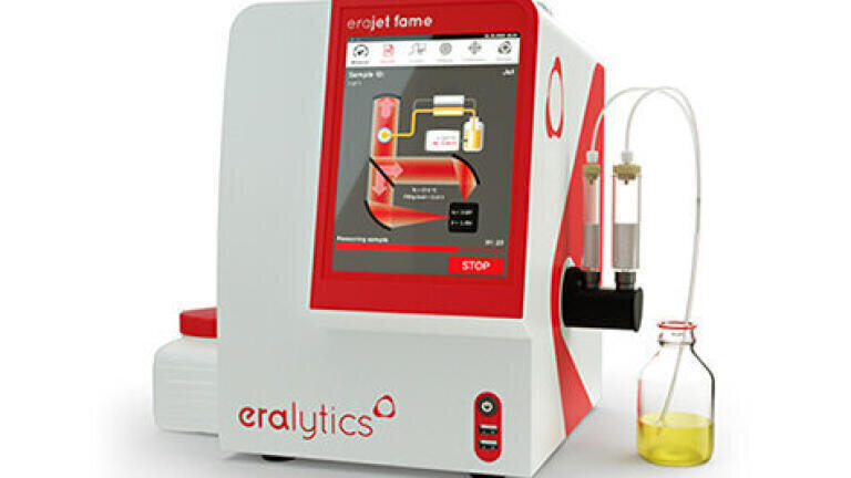 Portable, fast and precise FAME determination in jet fuel testing