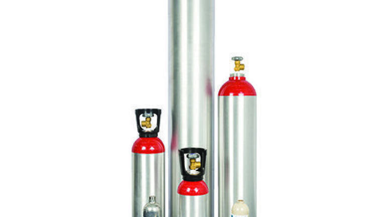 How dangerous is a calibration gas cylinder?