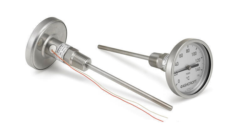 One device, two temperature instruments