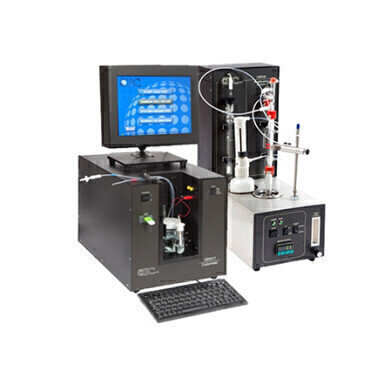 Complete analytical systems for measuring inorganic, organic, or total carbon/sulphur in solid and/or liquid samples.