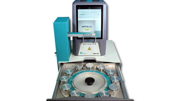 Grabner Instruments Launches New 12-position Autosampler for use with MINIFLASH FP Vision Flashpoint Analysers