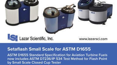 Why choose Setaflash Small Scale for ASTM D1655?
