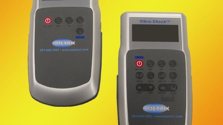 NEW PORTABLE METERS FOR SPOT-CHECKING VIBRATION