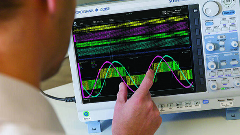 Yokogawa's DL950 Scope Corder 