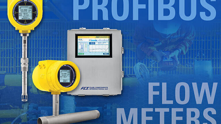 ST Series and MT Series Thermal Flow Meters from Fluid Components International
