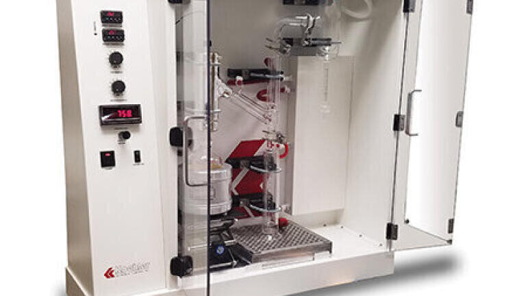 Cutting edge petroleum distillation system ensures simple, safe and reliable compliance with ASTM D1160