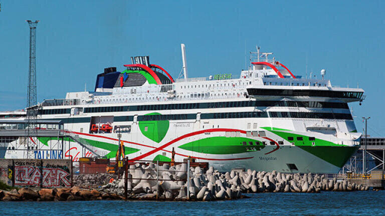 MS Megastar, LNG powered fast passenger ferry of Estonian shipping company Tallink