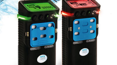 A portable gas detector that protects against 7 different dangerous gases