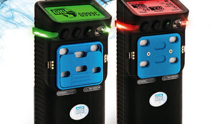 A portable gas detector that protects against 7 different dangerous gases