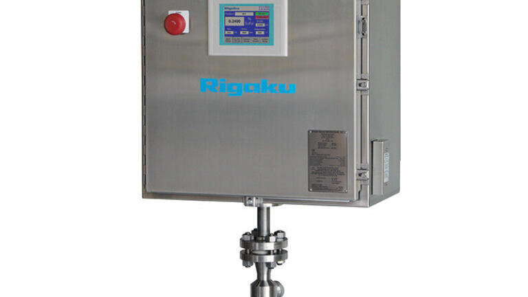 Rapid and precise on-line analysis of sulphur for blending operations