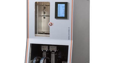 Fully automatic kinematic viscometer for highly viscous oil, petroleum, asphalt and petrochemical samples at high temperatures
