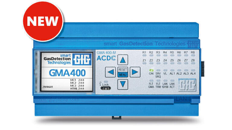 A new controller for complex gas detection systems