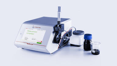 Precise and economical kinematic viscosity measurements of in-service oils