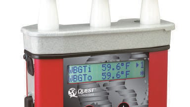 New Heat Stress Monitor Featuring Waterless Wet Bulb Calculation