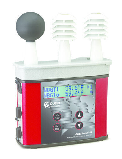 New Heat Stress Monitor Featuring Waterless Wet Bulb Calculation