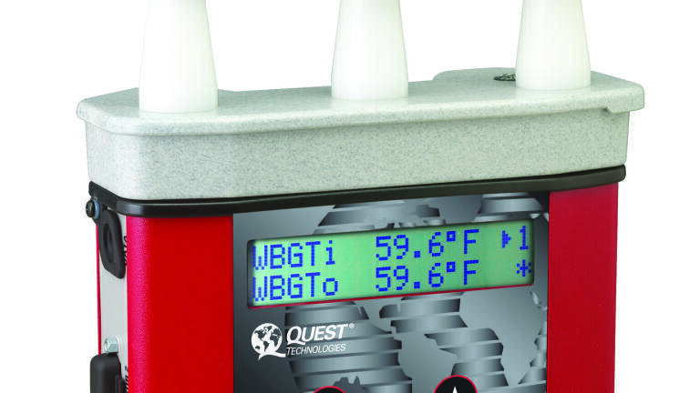 New Heat Stress Monitor Featuring Waterless Wet Bulb Calculation