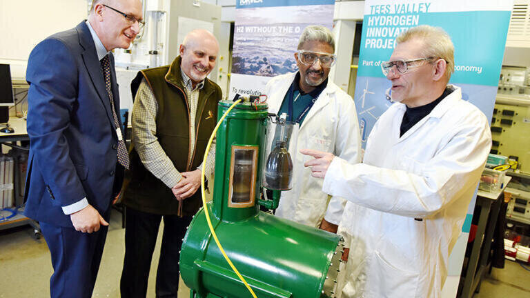 Teesside University collaboration to innovate hydrogen production