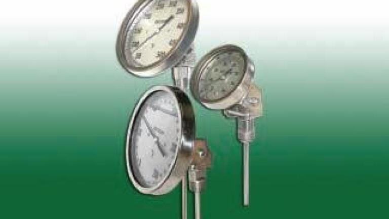 Adjustable Angle Bimetal Thermometer
