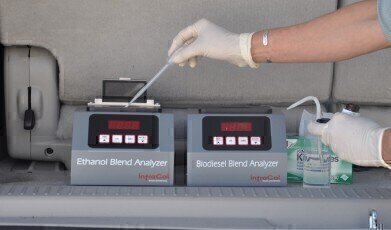 Easy-to-Use Portable Infrared Analysers Measure Biodiesel and Ethanol Blend Levels in Under One Minute