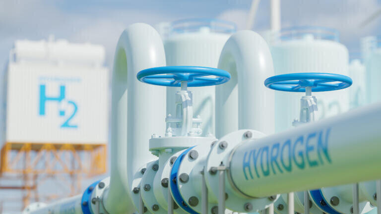 Can hydrogen fuel turn construction green?