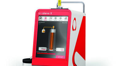 Density measurement for fuels re-ignited