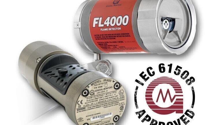 Gas & Flame Detectors Receive IEC 61508 Certification by FM Approvals