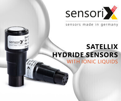 Satellix Hydride Long-Time Sensors with Ionic Liquids