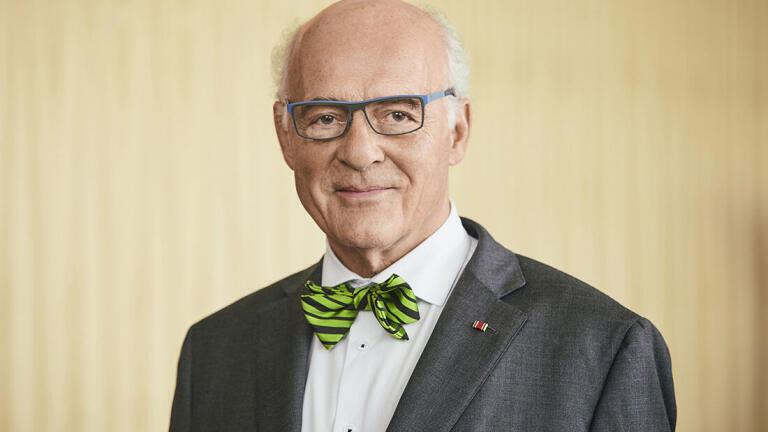 Dr Klaus Endress, CEO and Supervisory Board president of the Endress+Hauser Group turns 75