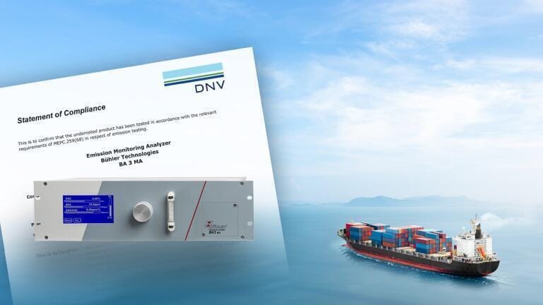 Future-proof gas analysis technology for maritime emission monitoring