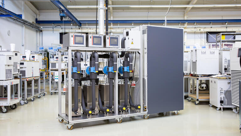 Modular expansion of temperature control units