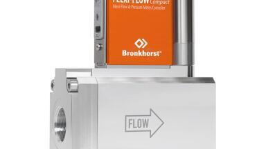 Expanded flow capacity extends the versatility of leading range of compact mass flow controllers