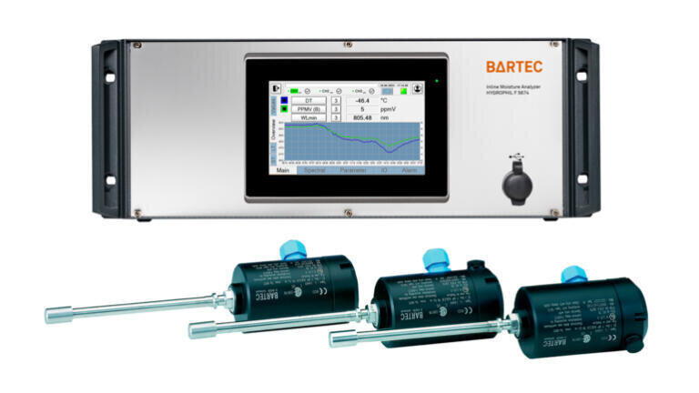 Reliable trace moisture measurements ensure process safety in natural gas and liquid hydrocarbon applications