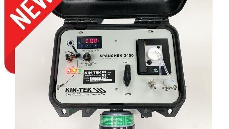 Want portable gas calibration without cylinders or bulky equipment?