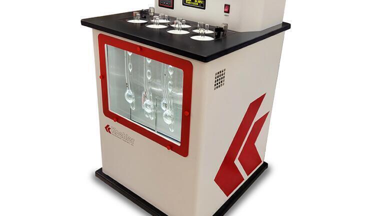 Kinematic viscosity bath