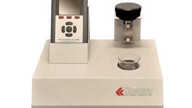 Salt in crude analyser