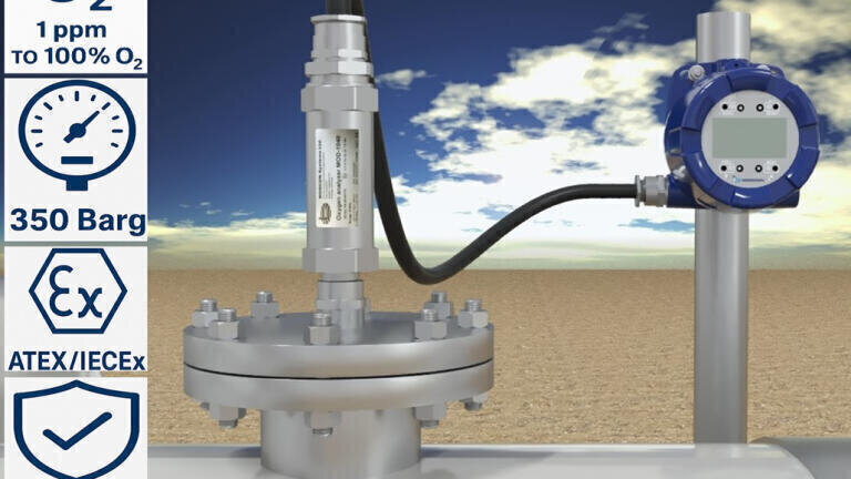 UK firm receives best industrial sensing technology award for MOD-1040 optical oxygen analyser
