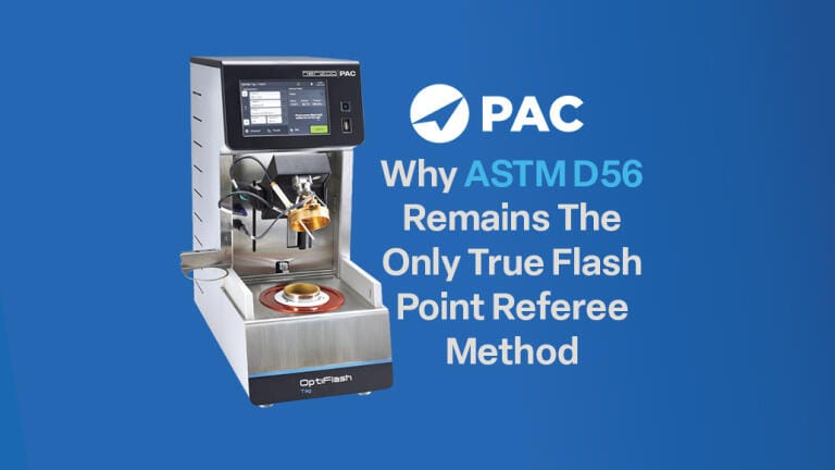 Why ASTM D56 remains the only true referee method