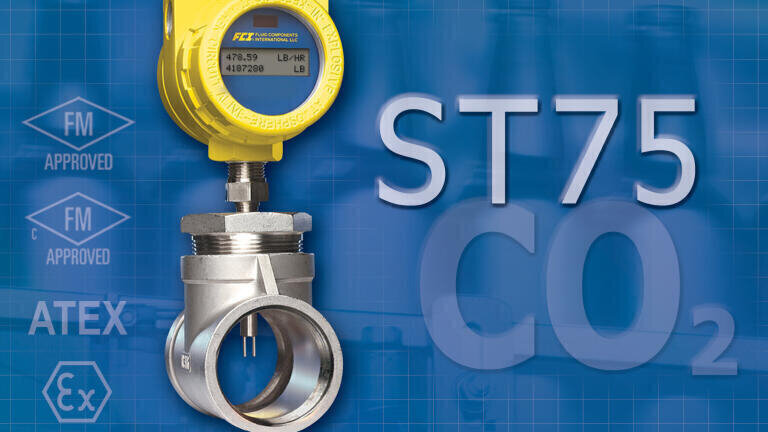 Versatile Thermal Mass Flow Meter Now Available For Carbon Dioxide Applications