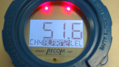 Stand alone gas detector
