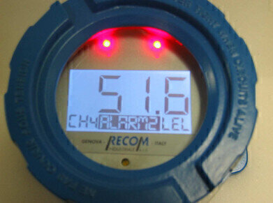 Stand alone gas detector