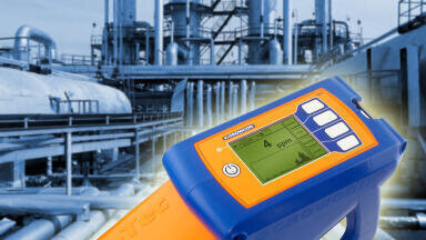 Gas-Tec Hydrocarbon Gas Detector for Leak Survey and Localisation