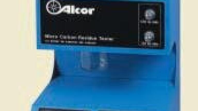Alcor’s Micro Carbon Residue Tester