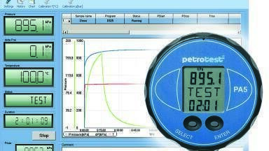 New Digital Manometer with Data Management Software for Automated Testing of Oxidation Stability  
