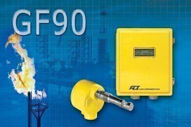 Flow Meter Measures Flare Gas for Oil/Gas Offshore Platforms and Refineries